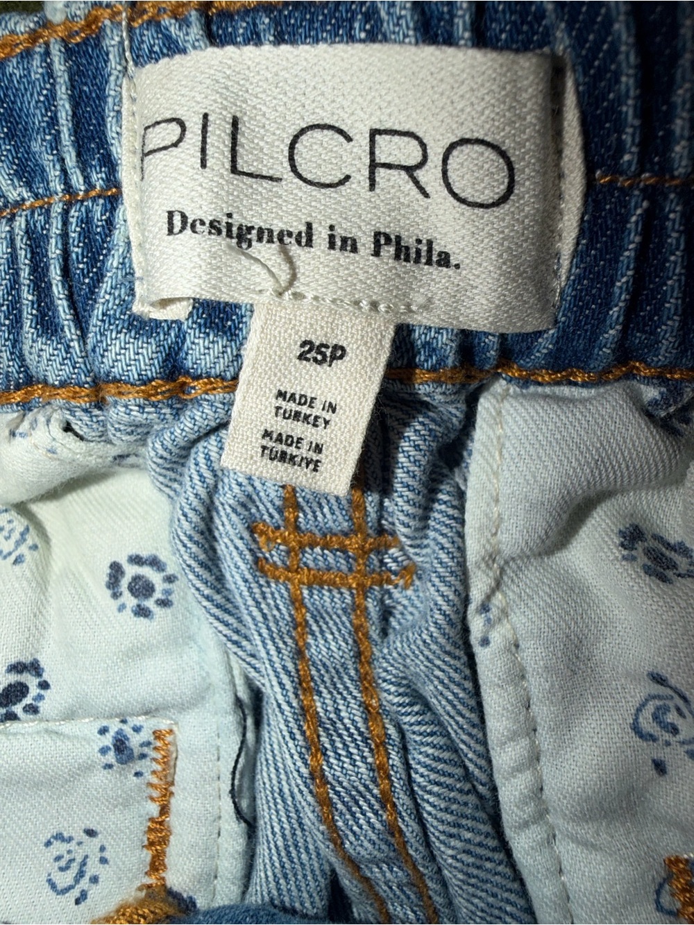 Pilcro-  Light Blue Wide-Leg Petite Jeans - Picture 5 of 6